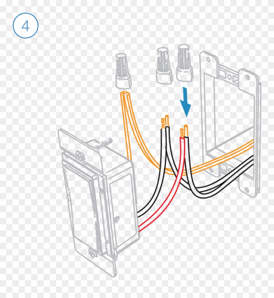 Turn Off Power And Connect The Corresponding Wires Clipart