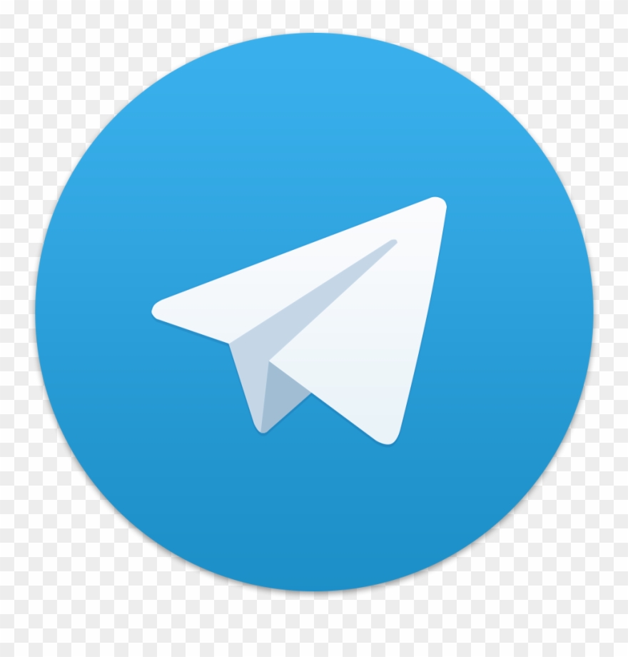 Telegram 1 34 Icon - Телеграм Лого Clipart