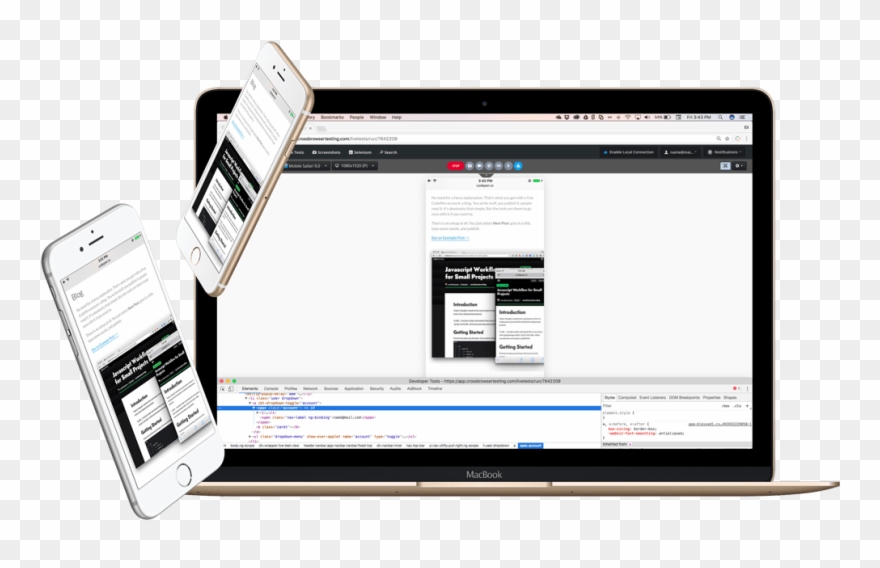 Get The Most Accurate Results On Real Mobiles - Personal Computer Clipart