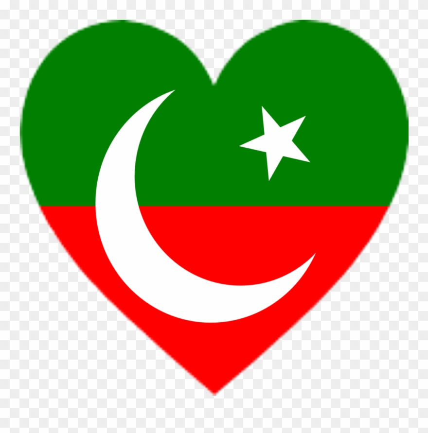 Pti Flag Icons I Love Pti - Independence Day Poetry In Urdu Clipart