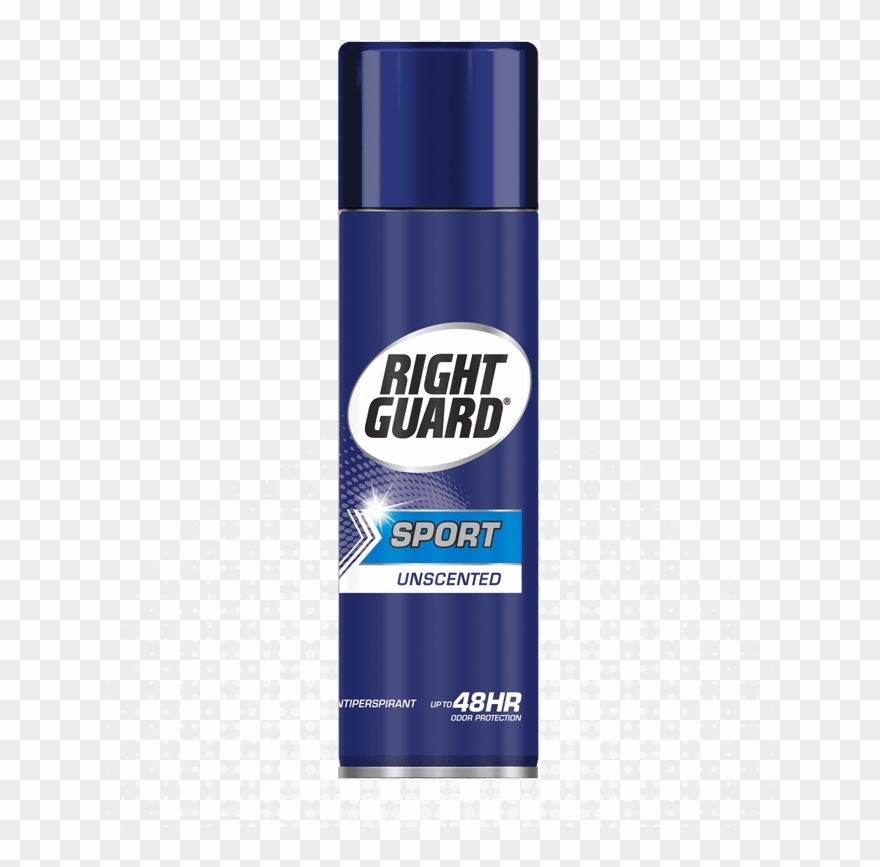 Sport Unscented Aerosol - Right Guard Clipart