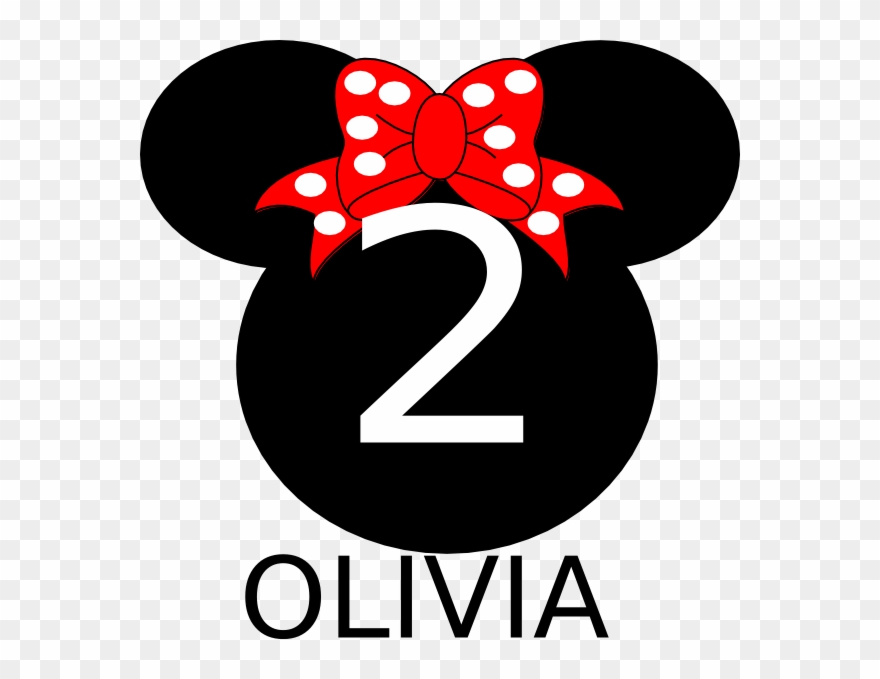 Topo De Bolo Da Minnie Clipart