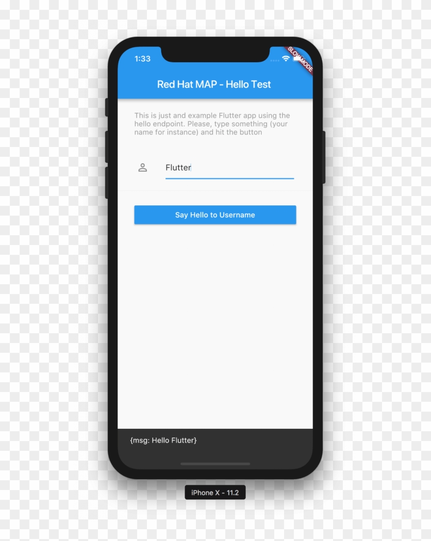 Integrating Flutter With Red Hat Mobile - React Native Ios Simulator Clipart