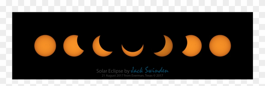 Solar Eclipse 21 August - Circle - Png Download