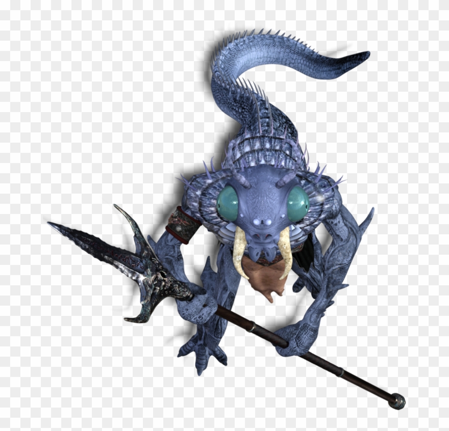 176240-ice Devil Advancing - Dragon Clipart