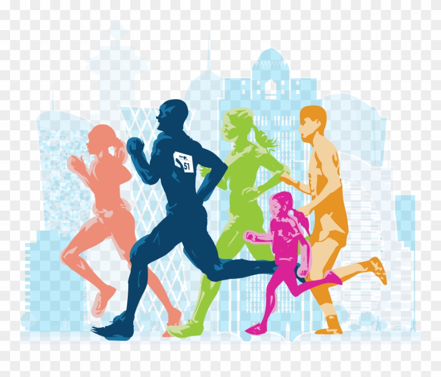 Marathon Home - Ooredoo Doha Marathon 2019 Clipart