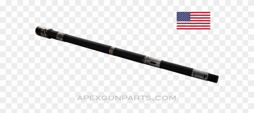 1960 Ak-47 Milled Takeoff Barrel, 16\ - Blue American Flag Clipart