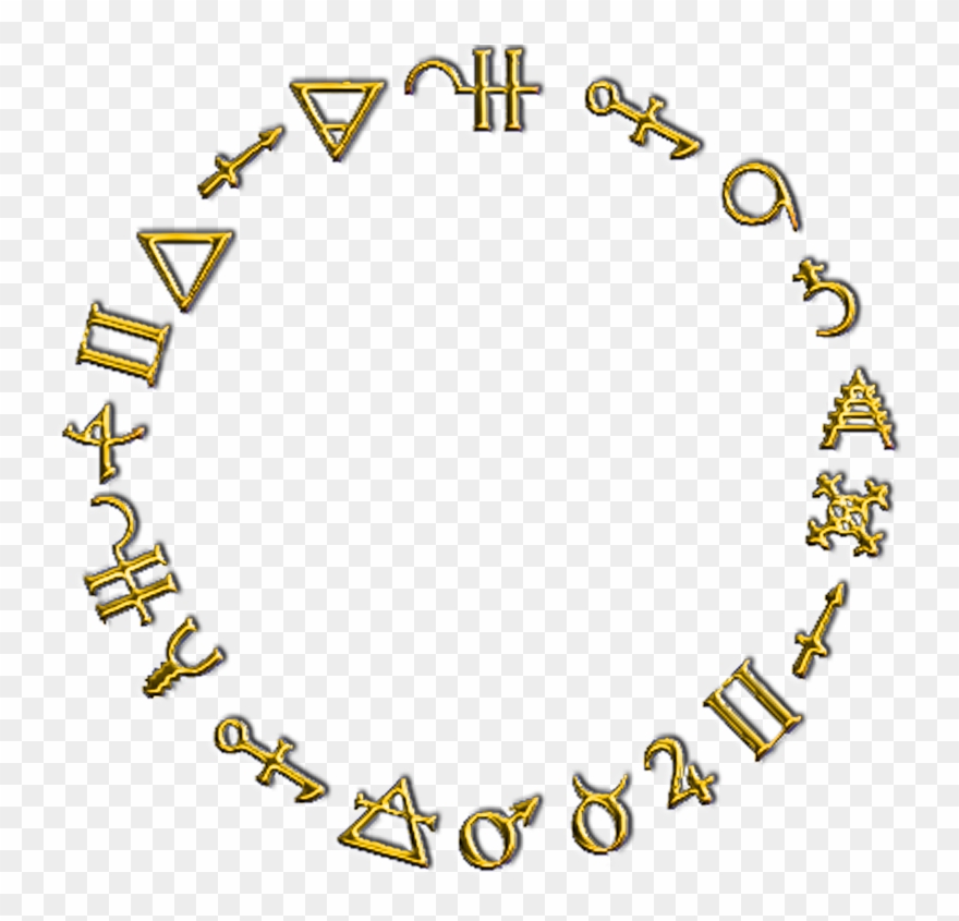 Summ Circ Gold Inset 01 Gt1 - Round Thin Floral Vector Clipart