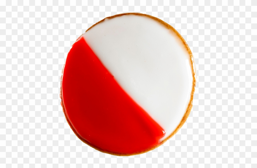 Red And White Cookie Clipart