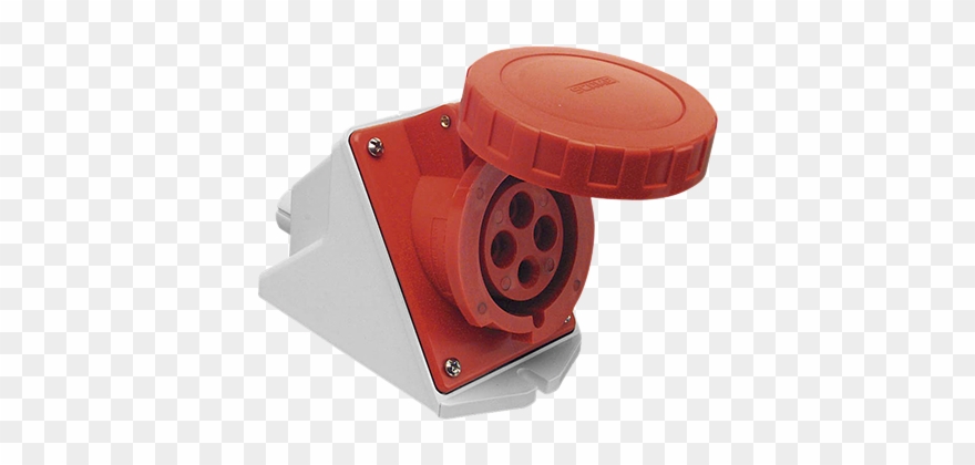 Socket Outlet, 4 Pin, 380/415v, 32a - Tool Clipart