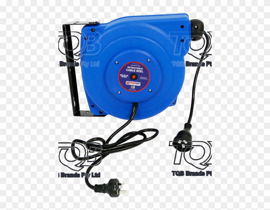 More Views - Retractable Cable Reel Parts Clipart