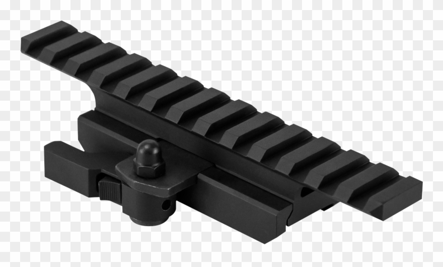 Nc Marfqv2 Ar15 3/4 Riser Qr Mnt - Ar15 Scope Mount Riser 3 4 Clipart