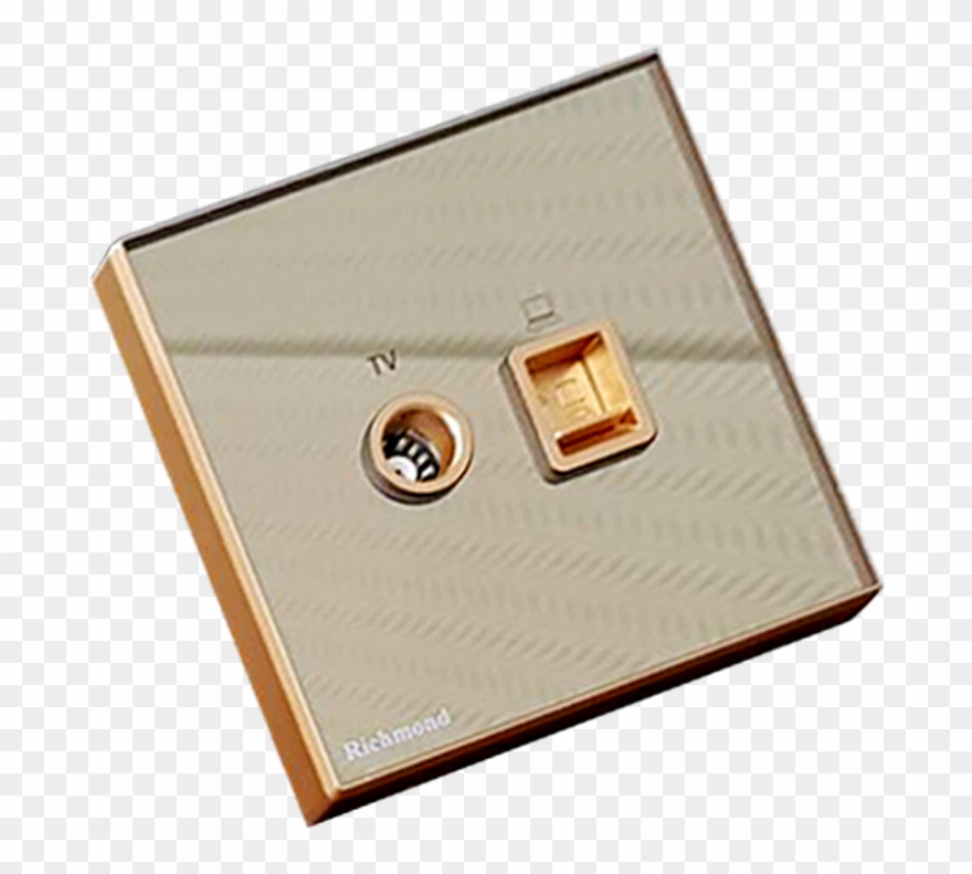 Series Of Tv And Data/telephone Outlet - Plywood Clipart