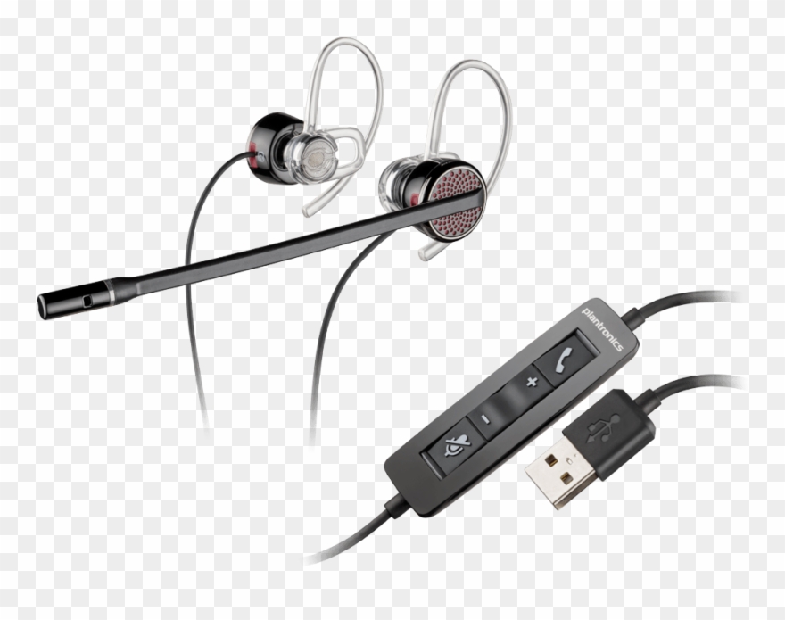 Headsets, Headphones, And Accessories - Plantronics Blackwire C435 M Clipart