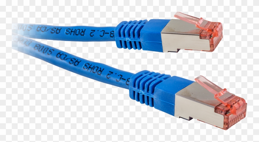 Pro2 Cat6a Utp Rj45 Shielded Patch Leads - Networking Cables Clipart