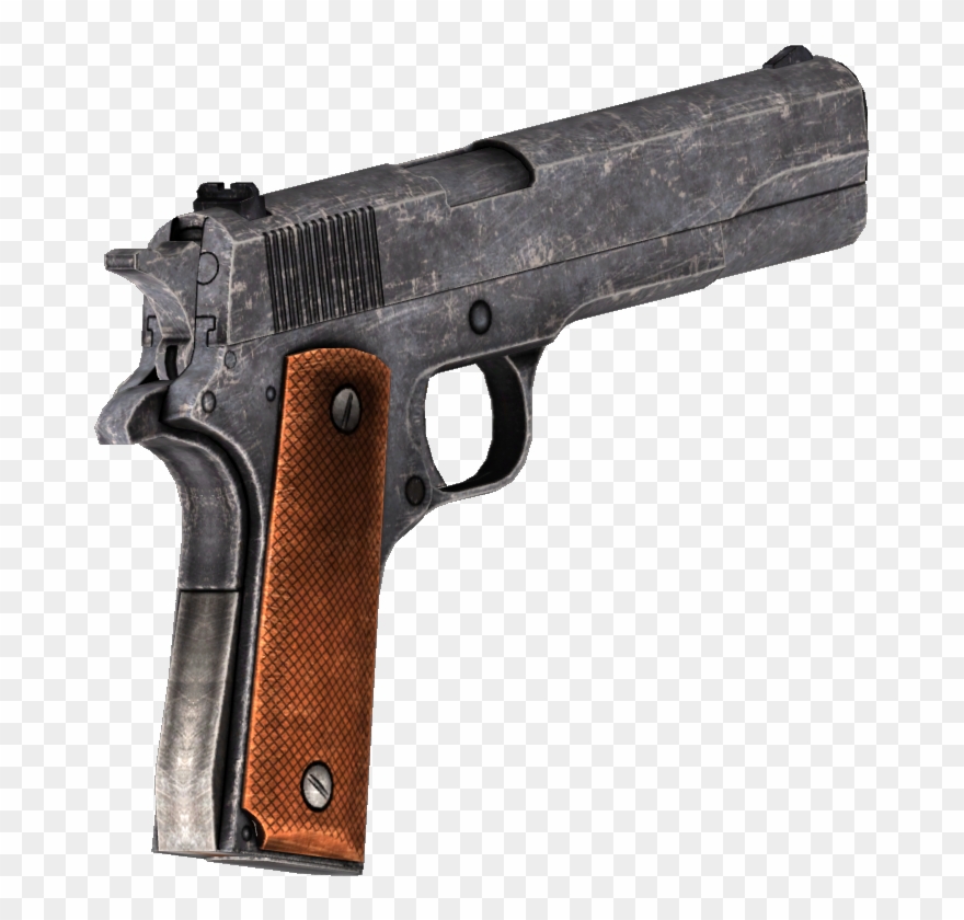 45 Ap Improved Sights Fallout Wiki Fandom Powered By - Fallout 4 45 Auto Pistol Clipart