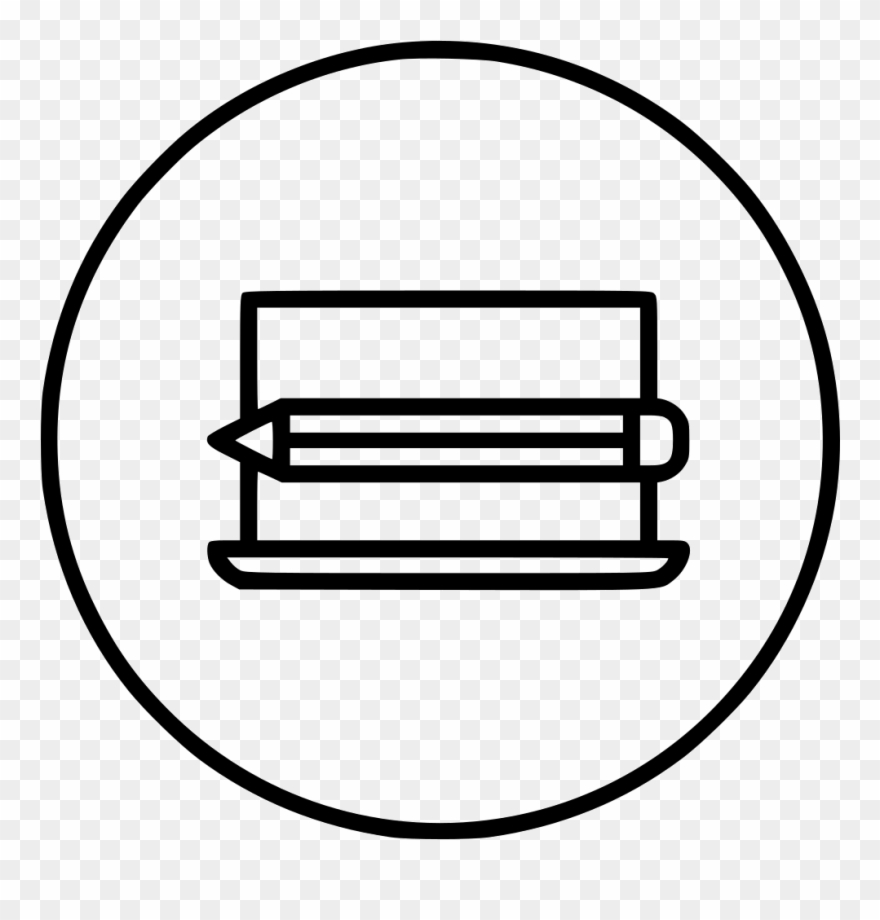 Mobile Laptop Computer Seo Web Pencil Edit Tools Comments - Line Art Clipart