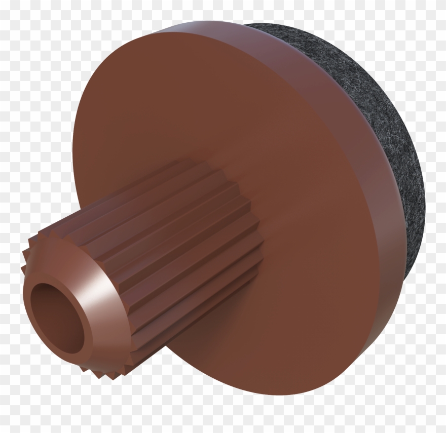 Felt Stem Glides - Circle Clipart