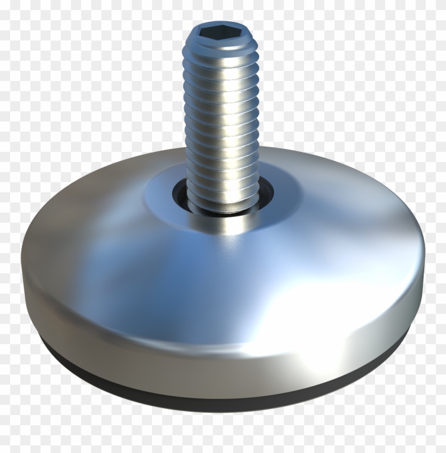 Piedino Livellatore Con Base Di Acciaio - Tool Clipart