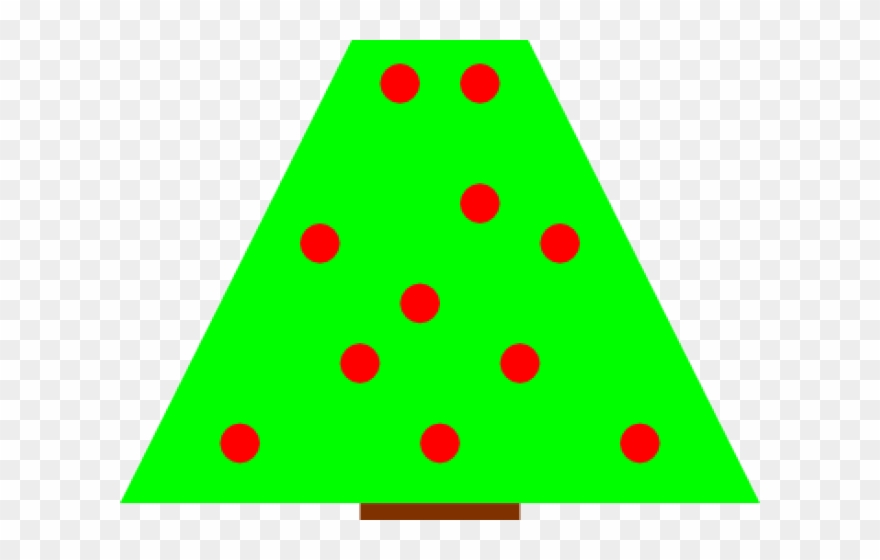 Pine Tree Clipart Triangle Tree - Christmas Clipart Png Transparent Background