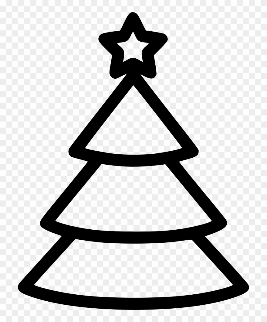 Christmas Tree Comments - Christmas Tree Icon Png Clipart