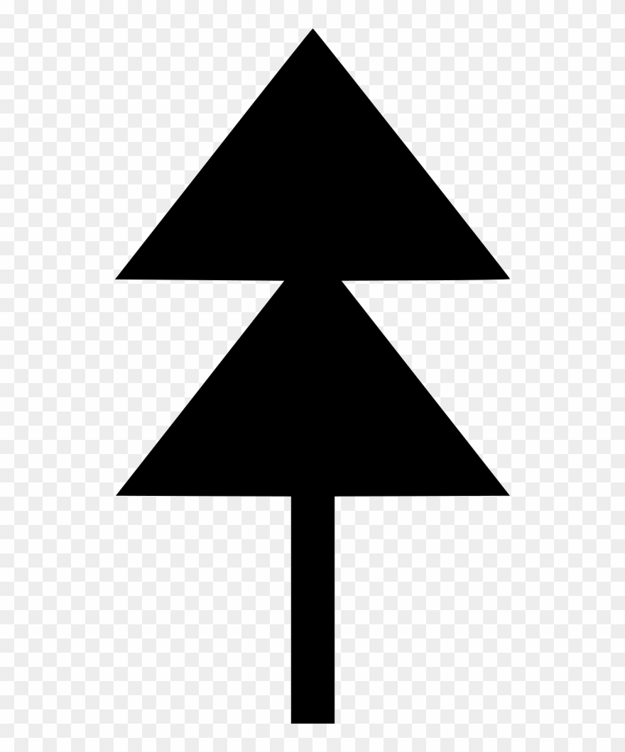 Pine Tree North Ing Outdoor Comments - Triangle Clipart
