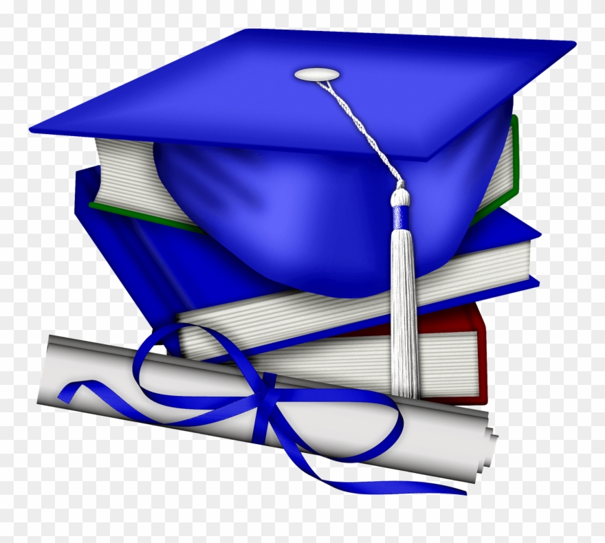 Graduation Clip Art Png - Red White Blue Graduation Cap Transparent Png