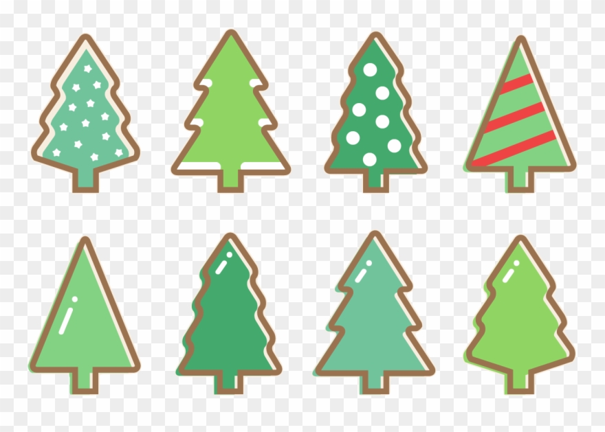 Christmast Tree Png Image - Cute Christmas Trees Png Clipart
