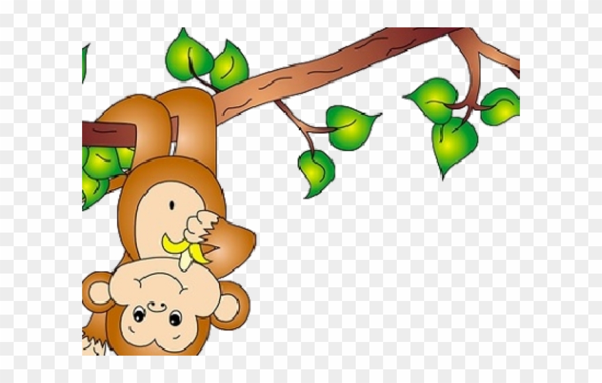 Autumn Clipart Monkey - Cartoon Monkey Png Transparent Png