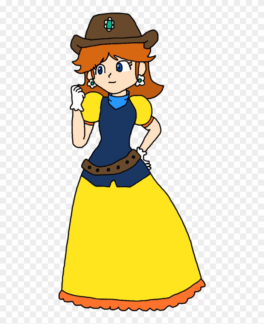 Western By Katlime - Princess Daisy Tower Clipart