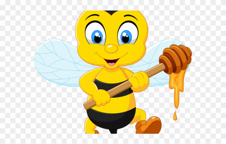 Bee Clipart King - Cartoon Honey Bee Clipart - Png Download