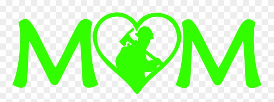 Wildland Firefighter Mom Decal Clipart