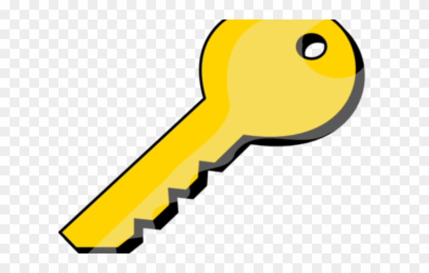 Magical Clipart Key - Coloured Key Clipart - Png Download