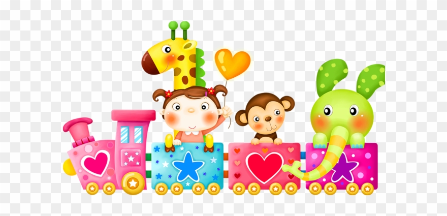 Train Clipart Kindergarten - Мини Детский Сад - Png Download