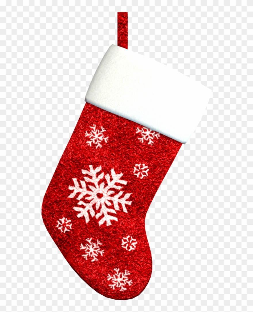 Transparent Background Christmas Stocking Png Clipart