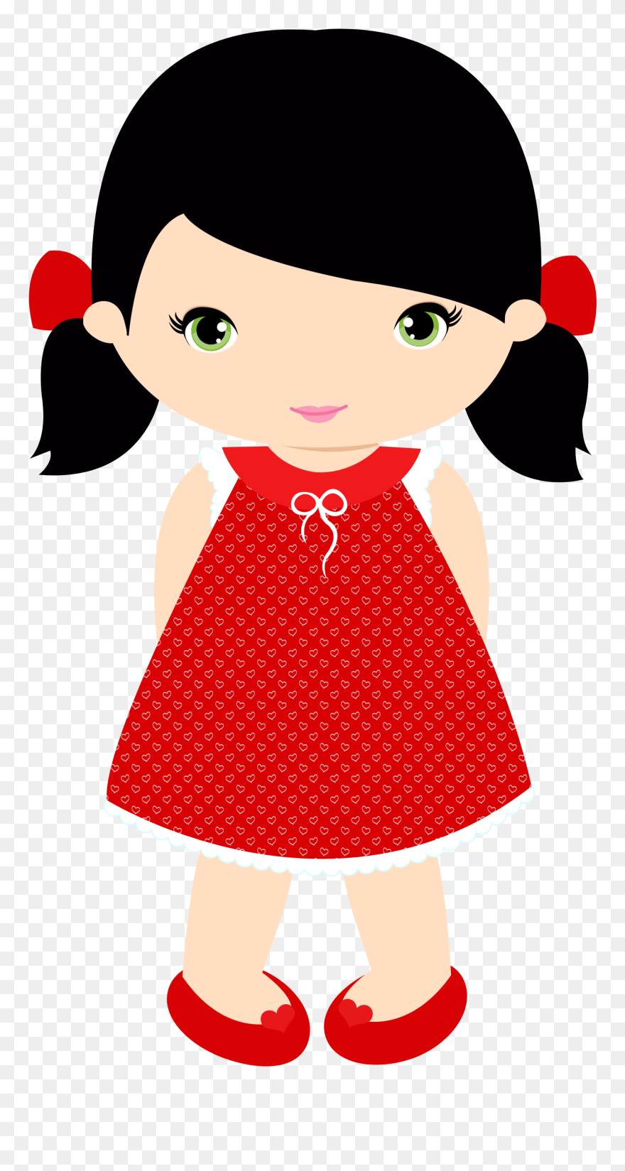 Little Girl Clip Art - Little Girl Clipart - Png Download