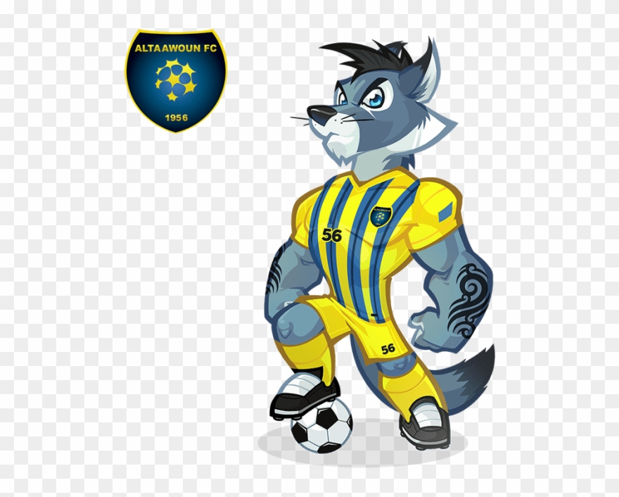 Al-taawoun Fc Mascot Design Mascot Design, Logo Design, - Al-taawoun Fc Clipart