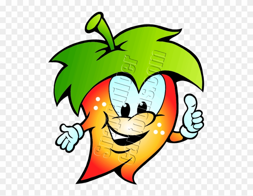 Fruit Mascot Logo - Illustration Clipart