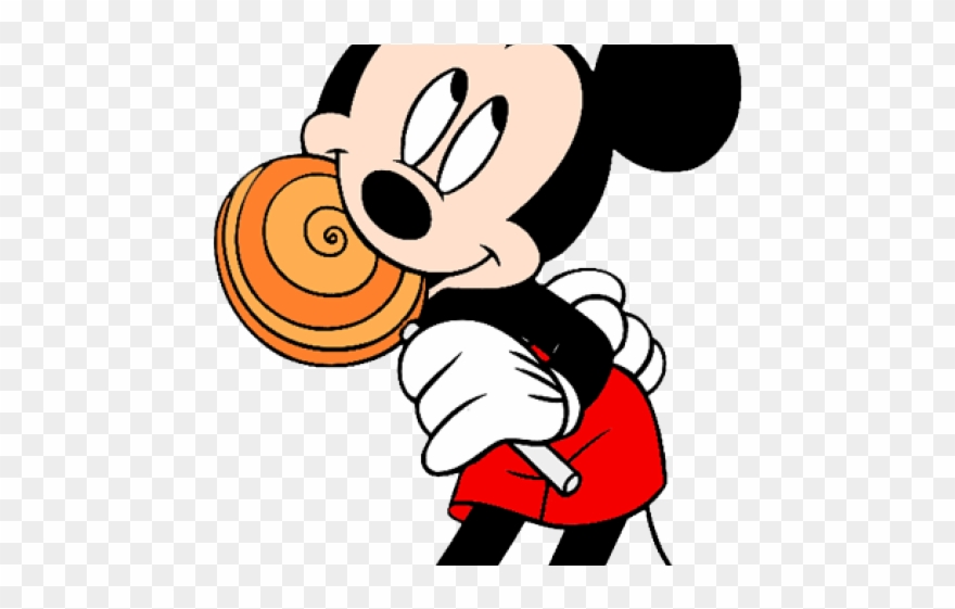Lollipop Clipart Disney Christmas - Mickey Mouse - Png Download