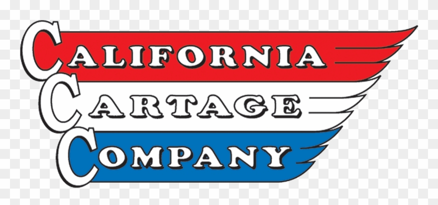 Ivor Baum 22351 Wilmington Ave Carson, Ca - California Cartage Logo Clipart