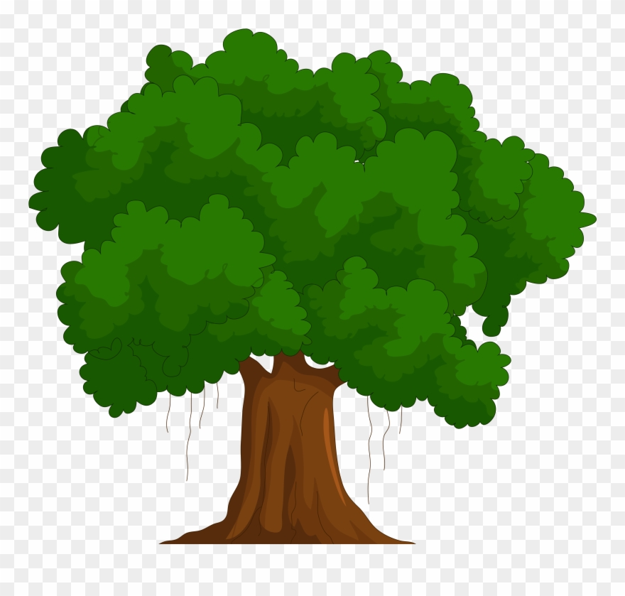 Clipart Of Tree, Trees And Called - Green Tree Clipart - Png Download