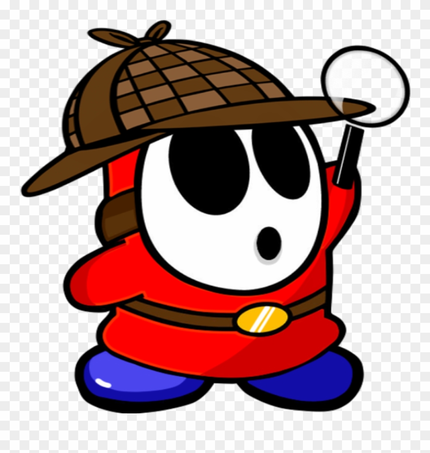 Sooooooooooooooo, I Had A Fantastic Idea - Shy Guy Mario Cartoon Clipart