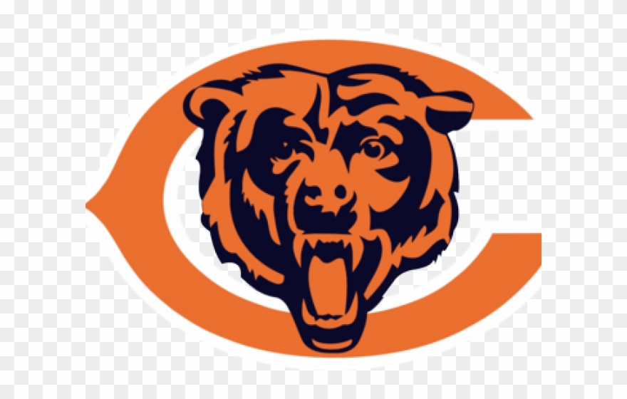 Black Bear Clipart Chicago Bears - Vector Chicago Bears Logo - Png Download