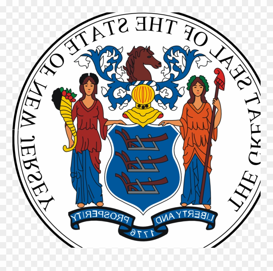 New Jersey State Seal - Schools Development Authority Logo Png Clipart