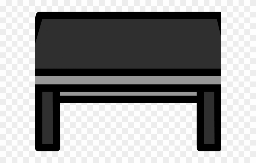 Bench Clipart Club Penguin - Png Download