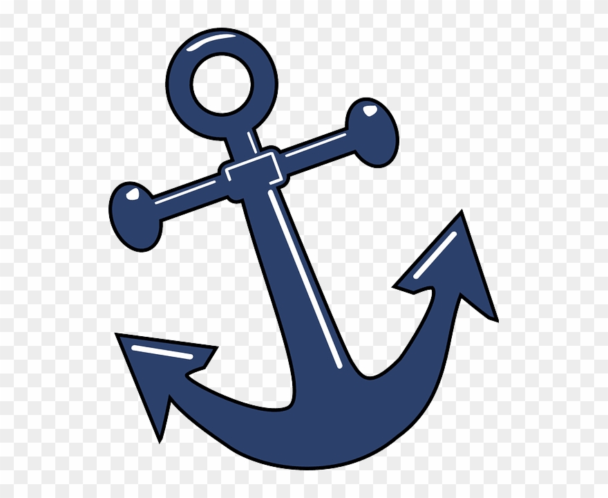 Sailor Anchor Clip Art - Anchor Clipart - Png Download