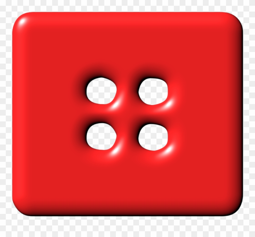 Download Button Sticker 4 - Square Button Clipart - Png Download ...