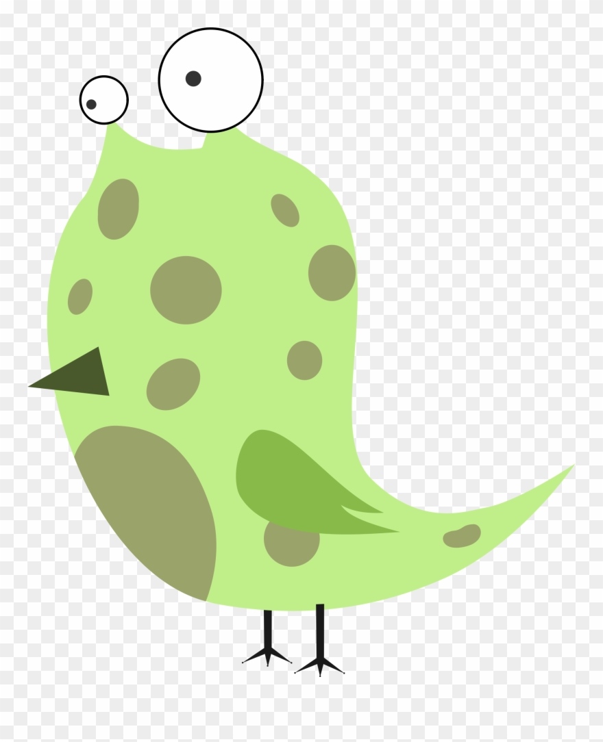 Big Image - Alien Bird Clip Art - Png Download