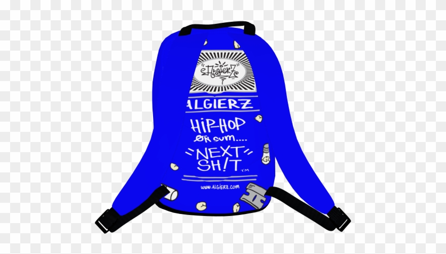 Serving Raw And Uncut, Laptop Backpack, Royal Blue - Backpack Clipart