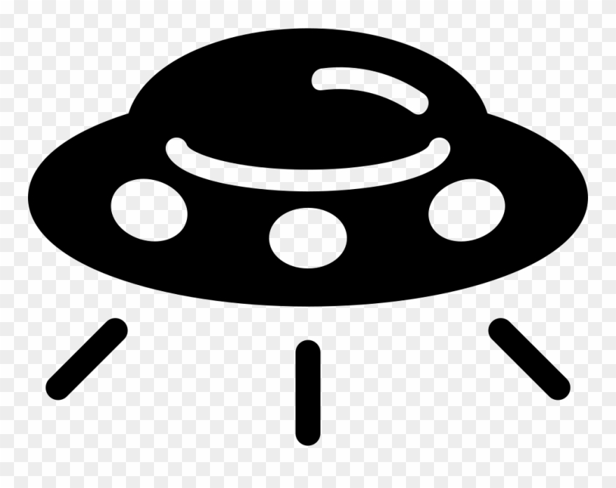 Circular Space Ship Comments Clipart
